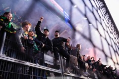 20250428 Publik under fotbollsmatchen mellan IFK Göteborg och GAIS i Allsvenskan den 28 april 2025 på Gamla Ullevi i Göteborg.