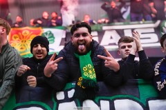 20250428 Publik under fotbollsmatchen mellan IFK Göteborg och GAIS i Allsvenskan den 28 april 2025 på Gamla Ullevi i Göteborg.