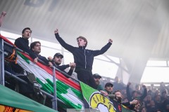20250428 Publik under fotbollsmatchen mellan IFK Göteborg och GAIS i Allsvenskan den 28 april 2025 på Gamla Ullevi i Göteborg.