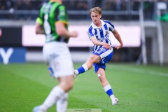 20250428 IFK Göteborgs Noah Tolf under fotbollsmatchen mellan IFK Göteborg och GAIS i Allsvenskan den 28 april 2025 på Gamla Ullevi i Göteborg.