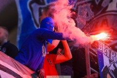 20250428 Publik under fotbollsmatchen mellan IFK Göteborg och GAIS i Allsvenskan den 28 april 2025 på Gamla Ullevi i Göteborg.