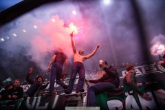 20250428 Publik under fotbollsmatchen mellan IFK Göteborg och GAIS i Allsvenskan den 28 april 2025 på Gamla Ullevi i Göteborg.