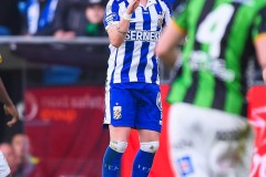 20250428 IFK Göteborgs Tobias Heintz under fotbollsmatchen mellan IFK Göteborg och GAIS i Allsvenskan den 28 april 2025 på Gamla Ullevi i Göteborg.