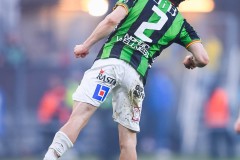 20250428 GAIS Matteo de Brienne under fotbollsmatchen mellan IFK Göteborg och GAIS i Allsvenskan den 28 april 2025 på Gamla Ullevi i Göteborg.