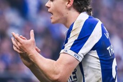 20250428 IFK Göteborgs Kolbeinn Thordarsson under fotbollsmatchen mellan IFK Göteborg och GAIS i Allsvenskan den 28 april 2025 på Gamla Ullevi i Göteborg.