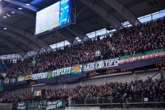 20250428 Publik under fotbollsmatchen mellan IFK Göteborg och GAIS i Allsvenskan den 28 april 2025 på Gamla Ullevi i Göteborg.