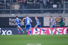 20250428 IFK Göteborgs David Kruse under fotbollsmatchen mellan IFK Göteborg och GAIS i Allsvenskan den 28 april 2025 på Gamla Ullevi i Göteborg.