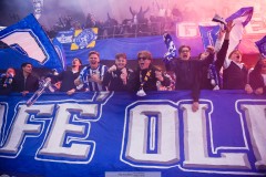 20250428 Publik under fotbollsmatchen mellan IFK Göteborg och GAIS i Allsvenskan den 28 april 2025 på Gamla Ullevi i Göteborg.