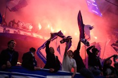20250428 Publik under fotbollsmatchen mellan IFK Göteborg och GAIS i Allsvenskan den 28 april 2025 på Gamla Ullevi i Göteborg.