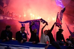 20250428 Publik under fotbollsmatchen mellan IFK Göteborg och GAIS i Allsvenskan den 28 april 2025 på Gamla Ullevi i Göteborg.