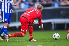 20250428 IFK Göteborgs Pontus Dahlberg under fotbollsmatchen mellan IFK Göteborg och GAIS i Allsvenskan den 28 april 2025 på Gamla Ullevi i Göteborg.