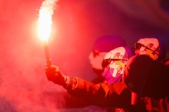 20250428 Publik under fotbollsmatchen mellan IFK Göteborg och GAIS i Allsvenskan den 28 april 2025 på Gamla Ullevi i Göteborg.