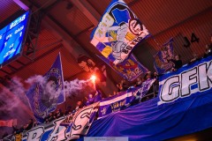 20250428 Publik under fotbollsmatchen mellan IFK Göteborg och GAIS i Allsvenskan den 28 april 2025 på Gamla Ullevi i Göteborg.