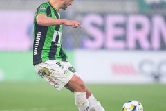20250428 GAIS Gustav Lundgren under fotbollsmatchen mellan IFK Göteborg och GAIS i Allsvenskan den 28 april 2025 på Gamla Ullevi i Göteborg.