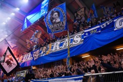 20250428 Publik under fotbollsmatchen mellan IFK Göteborg och GAIS i Allsvenskan den 28 april 2025 på Gamla Ullevi i Göteborg.