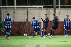 20240126 Halmstads BKs Viktor Granath under träningsmatchen IFK Göteborg och Halmstads BK på Valhalla IP den 26 januari 2024 i Göteborg.