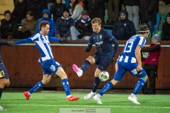 20240126 under träningsmatchen IFK Göteborg och Halmstads BK på Valhalla IP den 26 januari 2024 i Göteborg.