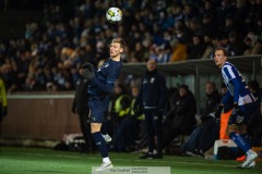 20240126 Halmstads BKs Viktor Granath under träningsmatchen IFK Göteborg och Halmstads BK på Valhalla IP den 26 januari 2024 i Göteborg.