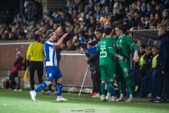 20240126 under träningsmatchen IFK Göteborg och Halmstads BK på Valhalla IP den 26 januari 2024 i Göteborg.