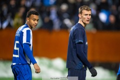 20240126 Halmstads BKs Viktor Granath under träningsmatchen IFK Göteborg och Halmstads BK på Valhalla IP den 26 januari 2024 i Göteborg.