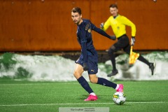 20240126 Halmstads BKs Rasmus Wiedesheim-Paul under träningsmatchen IFK Göteborg och Halmstads BK på Valhalla IP den 26 januari 2024 i Göteborg.