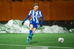 20240126 under träningsmatchen IFK Göteborg och Halmstads BK på Valhalla IP den 26 januari 2024 i Göteborg.