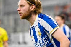 202401102 IFK Göteborgs Oscar Pettersson under fotbollsmatchen mellan IFK Göteborg och Kalmar FF i Allsvenskan den 2 november 2024 på Gamla Ullevi Göteborg.