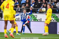 202401102 IFK Göteborgs Gustaf Norlin under fotbollsmatchen mellan IFK Göteborg och Kalmar FF i Allsvenskan den 2 november 2024 på Gamla Ullevi Göteborg.