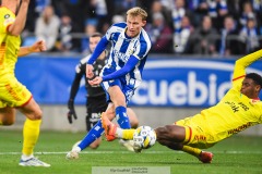 202401102 IFK Göteborgs Laurs Skjellerup under fotbollsmatchen mellan IFK Göteborg och Kalmar FF i Allsvenskan den 2 november 2024 på Gamla Ullevi Göteborg.