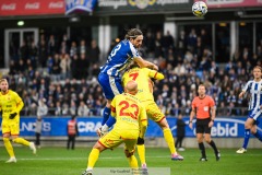 202401102 IFK Göteborgs Gustav Svensson under fotbollsmatchen mellan IFK Göteborg och Kalmar FF i Allsvenskan den 2 november 2024 på Gamla Ullevi Göteborg.