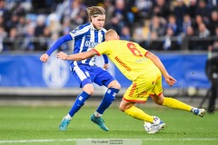 202401102 IFK Göteborgs Gustaf Norlin under fotbollsmatchen mellan IFK Göteborg och Kalmar FF i Allsvenskan den 2 november 2024 på Gamla Ullevi Göteborg.