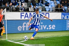 202401102 IFK Göteborgs Ramon Pascal Lundqvist under fotbollsmatchen mellan IFK Göteborg och Kalmar FF i Allsvenskan den 2 november 2024 på Gamla Ullevi Göteborg.