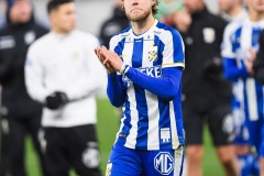 202401102 IFK Göteborgs Gustaf Norlin under fotbollsmatchen mellan IFK Göteborg och Kalmar FF i Allsvenskan den 2 november 2024 på Gamla Ullevi Göteborg.