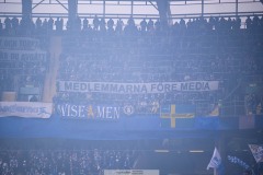 20250525 Publik under fotbollsmatchen mellan IFK Göteborg och Malmö FF i Allsvenskan den 25 maj 2025 på Gamla Ullevi i Göteborg.