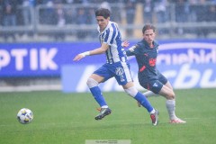 20250525 IFK Göteborgs Eman Markovic under fotbollsmatchen mellan IFK Göteborg och Malmö FF i Allsvenskan den 25 maj 2025 på Gamla Ullevi i Göteborg.
