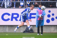 20250525 IFK Göteborgs Noah Tolf under fotbollsmatchen mellan IFK Göteborg och Malmö FF i Allsvenskan den 25 maj 2025 på Gamla Ullevi i Göteborg.