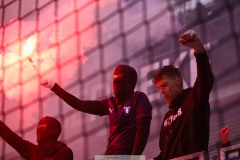 20250525 Publik under fotbollsmatchen mellan IFK Göteborg och Malmö FF i Allsvenskan den 25 maj 2025 på Gamla Ullevi i Göteborg.