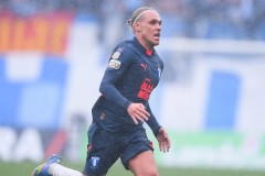 20250525 Malmö FFs Arnór Sigurðsson under fotbollsmatchen mellan IFK Göteborg och Malmö FF i Allsvenskan den 25 maj 2025 på Gamla Ullevi i Göteborg.