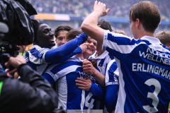 20250525 IFK Göteborgs Kolbeinn Thordarsson under fotbollsmatchen mellan IFK Göteborg och Malmö FF i Allsvenskan den 25 maj 2025 på Gamla Ullevi i Göteborg.
