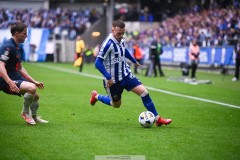 20250525 IFK Göteborgs Tobias Heintz under fotbollsmatchen mellan IFK Göteborg och Malmö FF i Allsvenskan den 25 maj 2025 på Gamla Ullevi i Göteborg.