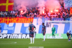 20250525 Malmö FFs Oscar Lewicki under fotbollsmatchen mellan IFK Göteborg och Malmö FF i Allsvenskan den 25 maj 2025 på Gamla Ullevi i Göteborg.