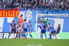 20250525 Malmö FFs Melker Ellborg under fotbollsmatchen mellan IFK Göteborg och Malmö FF i Allsvenskan den 25 maj 2025 på Gamla Ullevi i Göteborg.