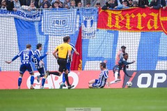 20250525 Malmö FFs Taha Ali och IFK Göteborgs Gustav Svensson under fotbollsmatchen mellan IFK Göteborg och Malmö FF i Allsvenskan den 25 maj 2025 på Gamla Ullevi i Göteborg.