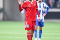 20240225 Skövde AIKs Sargon Abraham under fotbollsmatchen i Svenska Cupen 2024 mellan IFK Göteborg och Skövde AIK den 25 februari 2024 i Göteborg.