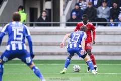 20240225 Skövde AIKs Mamadou Ousmane Diagne under fotbollsmatchen i Svenska Cupen 2024 mellan IFK Göteborg och Skövde AIK den 25 februari 2024 i Göteborg.