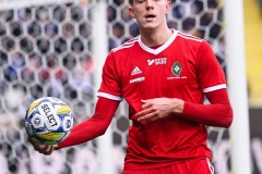 20240225 Skövde AIKs Emil Skillermo under fotbollsmatchen i Svenska Cupen 2024 mellan IFK Göteborg och Skövde AIK den 25 februari 2024 i Göteborg.
