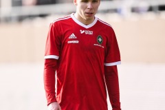 20240225 Skövde AIKs Samuel Sörman under fotbollsmatchen i Svenska Cupen 2024 mellan IFK Göteborg och Skövde AIK den 25 februari 2024 i Göteborg.