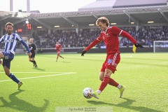 20240225 Skövde AIKs Lukas Rhöse under fotbollsmatchen i Svenska Cupen 2024 mellan IFK Göteborg och Skövde AIK den 25 februari 2024 i Göteborg.