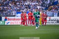 20240721 Västerås SK under fotbollsmatchen i Allsvenskan mellan IFK Göteborg och Västerås SK den 21 Juli 2024 på Gamla Ullevi i Göteborg.