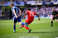 20240721 Västerås SKs Alexander Thongla-Iad Warneryd under fotbollsmatchen i Allsvenskan mellan IFK Göteborg och Västerås SK den 21 Juli 2024 på Gamla Ullevi i Göteborg.